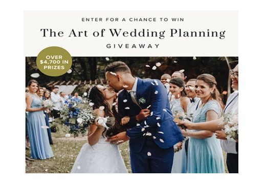 Priya Parker's The Art Of Wedding Planning Giveaway - Win A $4,770 Wedding Package