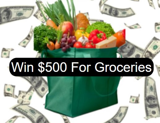 Prize Grab $500 Grocery Stimulus Giveaway - Win $500 For Groceries