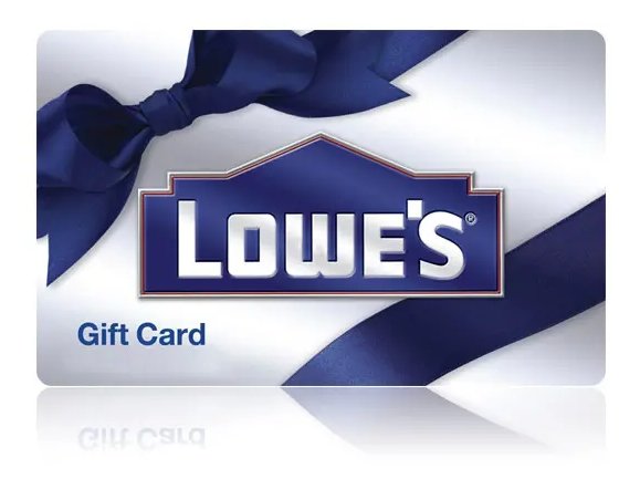 PrizeGrab $300 Lowe's Gift Card Sweepstakes - Win A $300 Lowes Gift Card