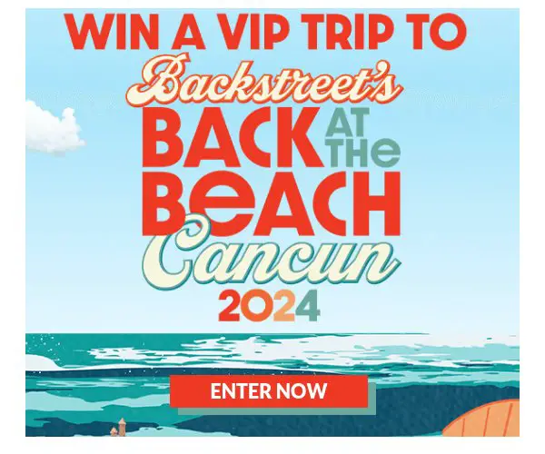 Prizeo Win A VIP Trip To Backstreet's Back At The Beach In Mexico - Win A Trip For 2 To Watch Backstreet Boys In Mexico