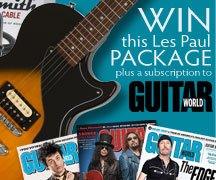 PRO1 Les Paul Jr. Performance Pack and Guitar World Subscription Sweepstakes