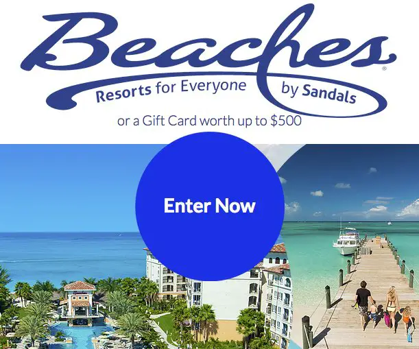 Product Movers Destination Beaches Sweepstakes