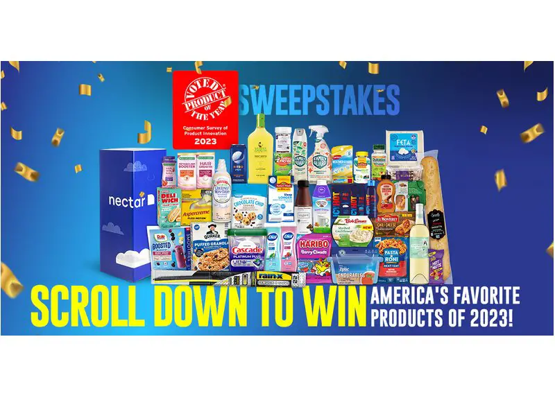 Product of the Year USA Sweepstakes - Win A $1,000 Prize Package {10 Winners}