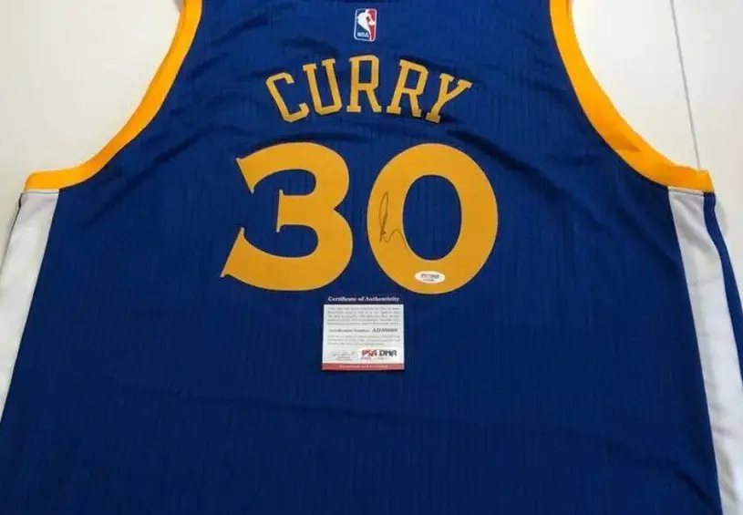 Prospect Sports Steph Curry Jersey Giveaway - Win A $2,500 Signed Steph Curry Jersey
