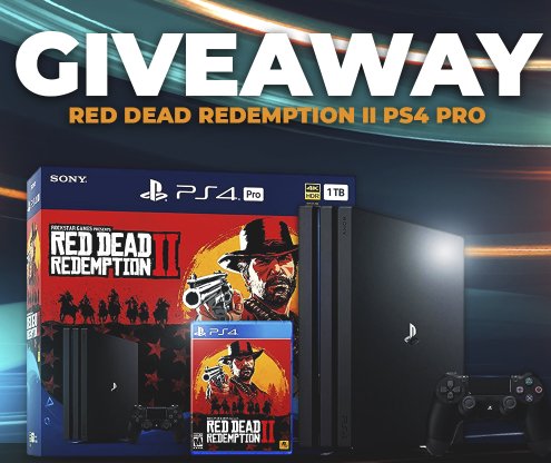 PS4 Pro & Red Dead Redemption 2 Giveaway