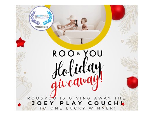 PTPA Roo & You Holiday Giveaway - Win A Joey Play Couch For Kids