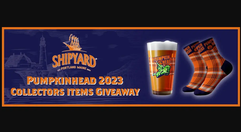 Pumpkinhead 2023 Collectors Items Giveaway - Win A Set Of Limited Edition 2023 Pumpkinhead Pint Glasses & 2 Pairs Of Pumpkinhead Socks (25 Winners)