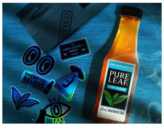 Pure Leaf Zero Sugar Unbelievably Sweet Files Giveaway - Win A Bottle Of Pure Leaf Zero Sugar & Stickers