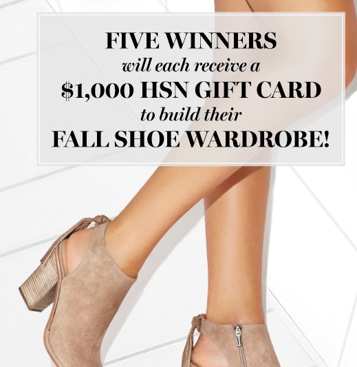 Put Your Shoes on First and Win $1000