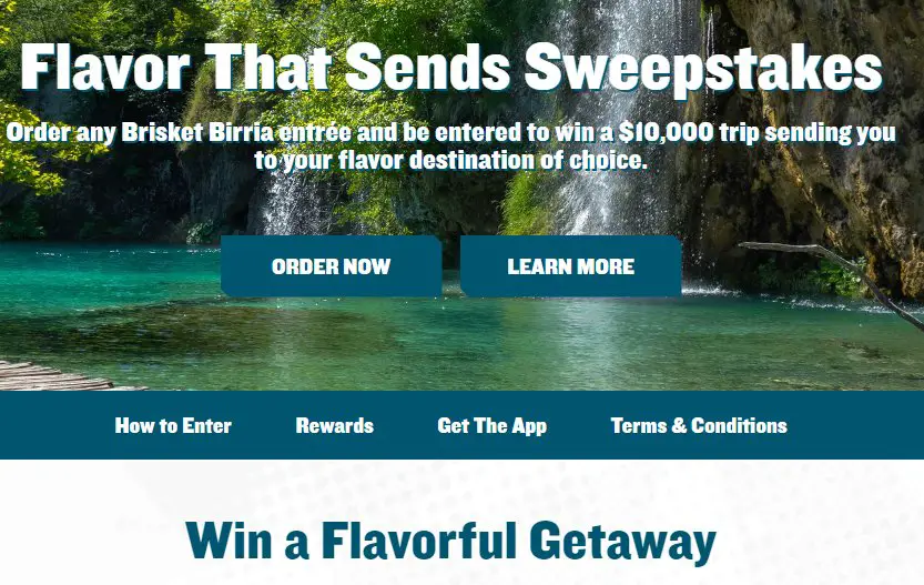 QDOBA Flavor That Sends Sweepstakes - Win A $10,000 Travel Gift Card