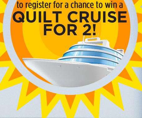 Quilt Cruise Sweepstakes