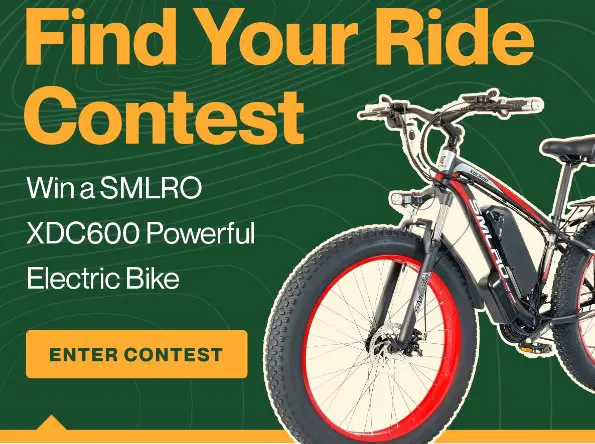 Quinte Sportsman Show’s Find Your Ride Contest – Win 1 SMLRO XDC600 Powerful e-Bike