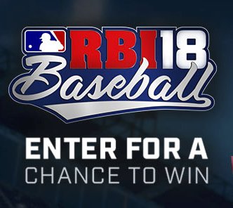 R.B.I. Baseball 18 Opening Day Sweepstakes