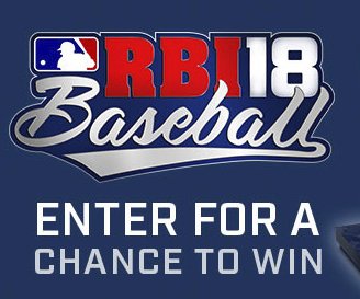 R.B.I. Baseball 18 Postseason Sweepstakes