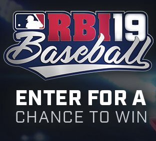 R.B.I. Baseball 19 Opening Day Sweepstakes