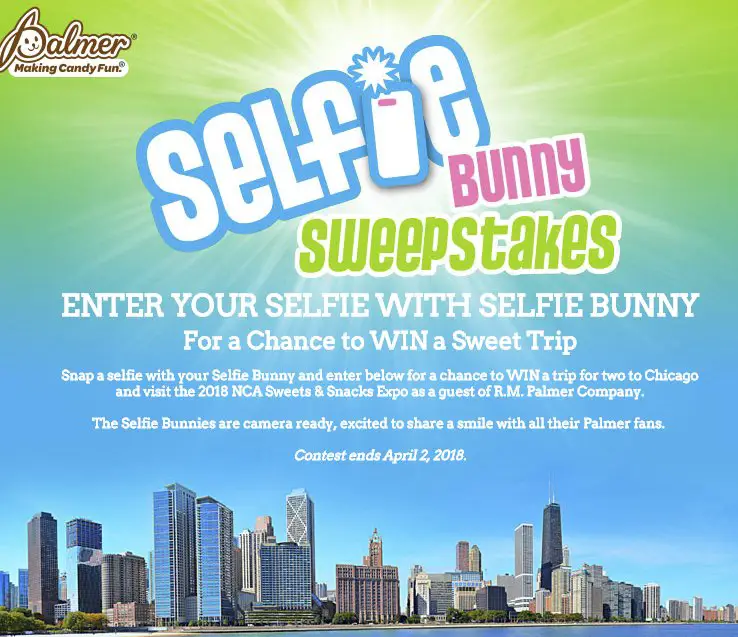 R.M. Palmer Selfie Bunny Sweepstakes