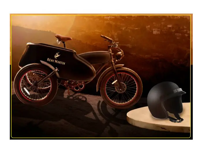 Rémy Martin Magic Hour Ebike Sweepstakes - Win An EBike With A Sidecar (25 Winners)