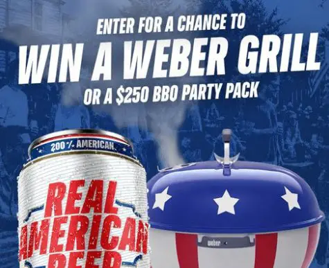 RAB Smokin Hot Grill Sweepstakes - Win a 22″ Weber Kettle Grill or a $250 Gift Card