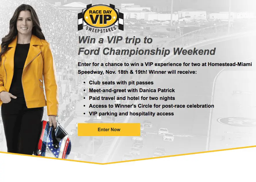 Race Day VIP Sweepstakes
