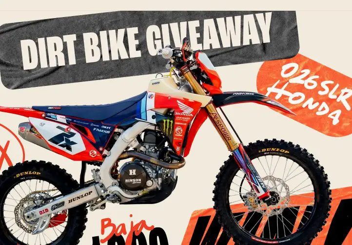 Racecraft Mother F Dirt Bike Giveaway - Win a $10,000 Dirt Bike