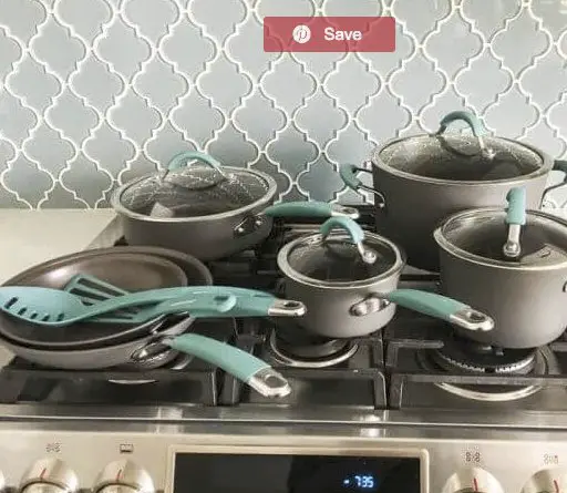 Rachael Ray Hard Anodized 12-Pc Cookware Set Giveaway