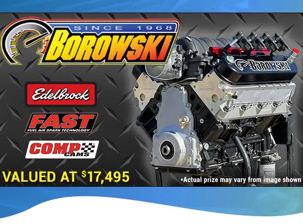 RacingJunk.com Borowski Engine Giveaway - Win A $17,500 Racing Engine