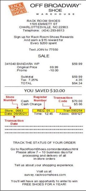 Rack Room Survey Sweepstakes - Free Shoes For A Year