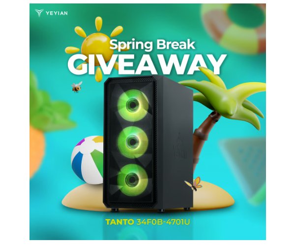 Radiance Synergy Yeyian Gaming RTX 4070 Gaming PC Giveaway - Win A $1,600 Gaming PC