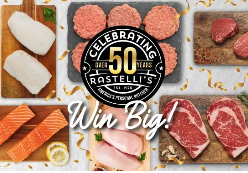 Rastelli's 50th Anniversary Giveaway - Win a premium meat & seafood package (3 Winners)