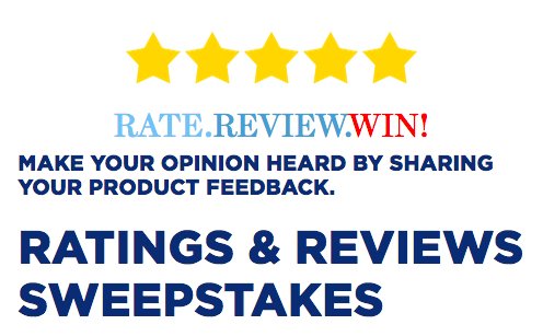 The Ratings & Review $8000 Sweepstakes!