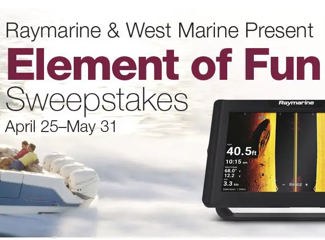 Raymarine Sweepstakes Fishfinder