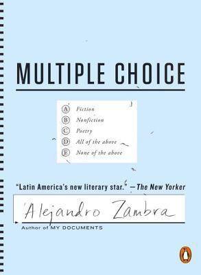 Read all about it! The GoodReads Alejandro Zambra Sweepstakes is up!