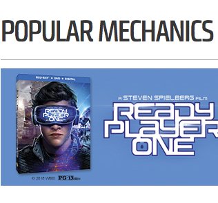 Ready Player One Sweepstakes