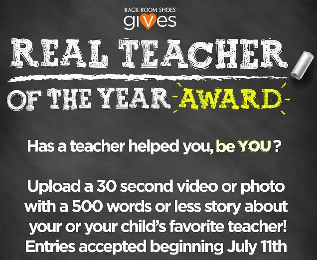 Real Teacher of the Year Contest