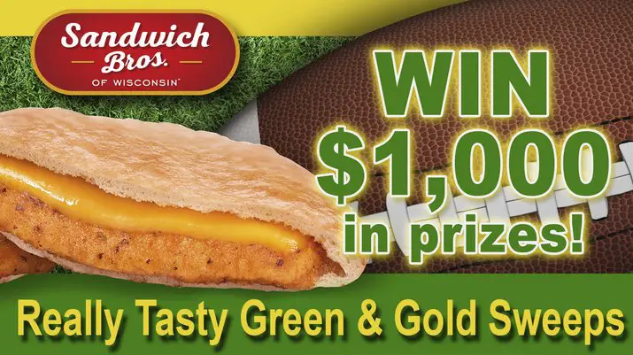Really Tasty Green & Gold Sweepstakes