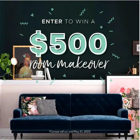 RealRooms Shopping Spree Sweepstakes – Enter To Win A $500 Room Makeover