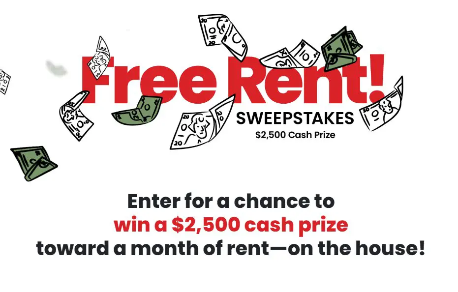 Realtor.com Free Rent Sweepstakes - Win $2,500