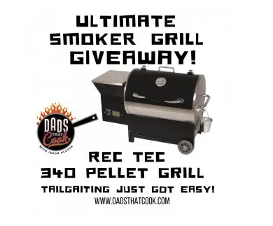 REC TEC RT-340 SMOKER GRILL Giveaway