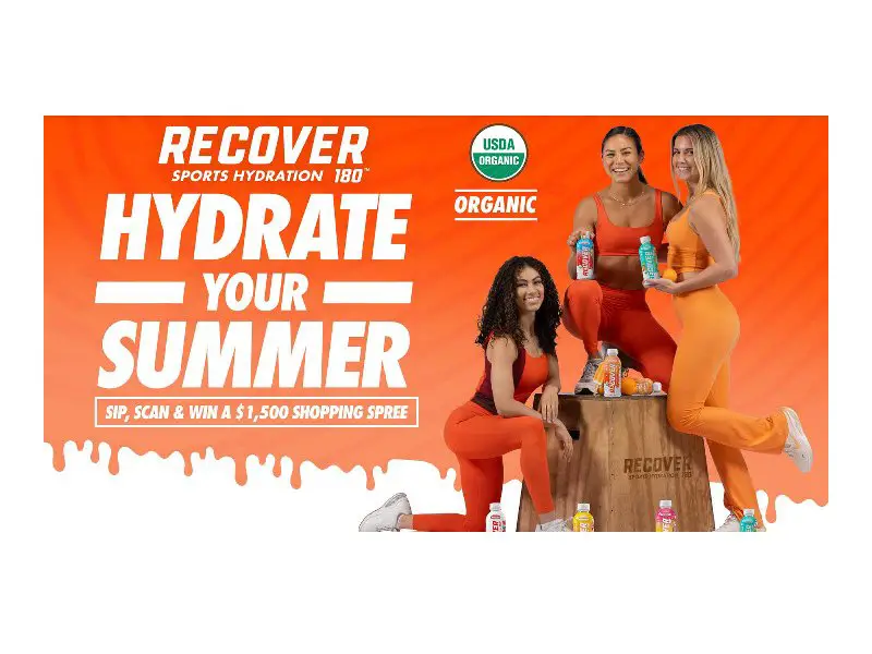 RECOVER 180 Break Up With Artificial Instant Win Promotion - Win A Case Of RECOVER 180