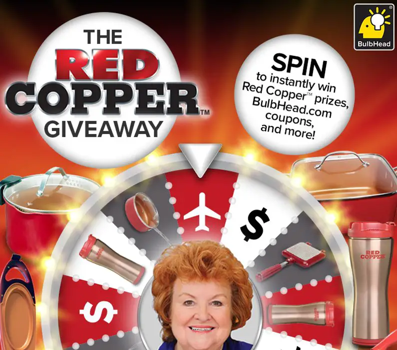 Red Copper Instant Win Sweepstakes