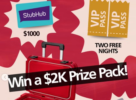 Red Roof Inn Tailgate Giveaway - $1000 StubHub Gift Card, $200 Visa Gift Card & More Up for Grabs
