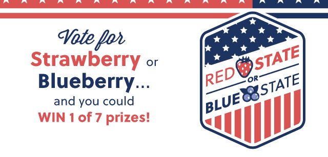 Red State or Blue State Sweepstakes