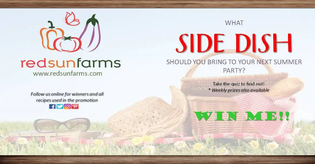 The Red Sun Farms Ultimate Picnic Pak Giveaway is LIVE!