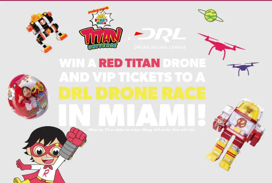 Red Titan DRL Giveaway—Win A Red Titan Racing Drone + $1,000 Gift Card