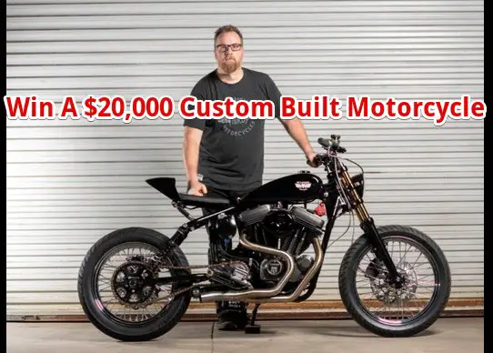 Red Torpedo USA Motorcycle Sweepstakes - Win A $20,000 Mean Bird Motorcycle Built By Kevin Dunworth