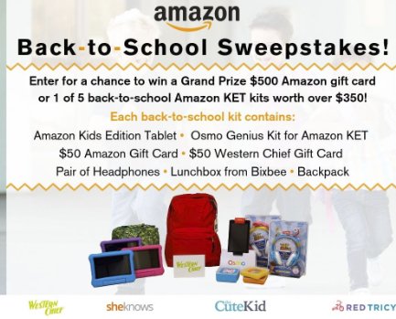 Red Tricycle 2019 Back to School Sweepstakes