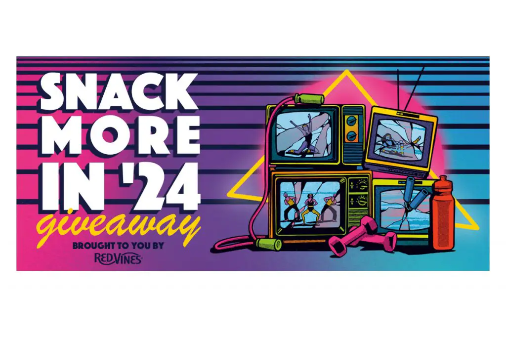Red Vines Snack More In ‘24 Sweepstakes - Win A Collection Of Red Vines Products (24 Winners)