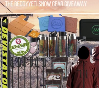 Reddy Yeti Winter Gear Giveaway