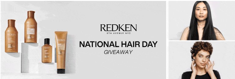 Redken National Hair Day Sweepstakes - Win An All Soft Prize Pack