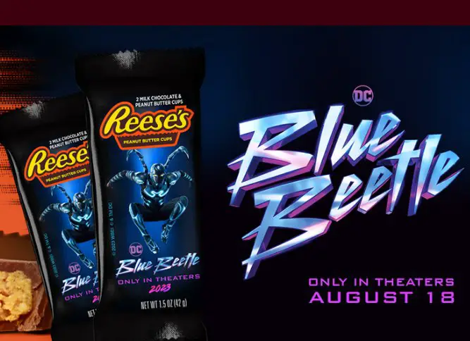 Reese’s Blue Beetle Sweepstakes - Win A Trip For 2 To Los Angeles For A Warner Bros. Studio Tour